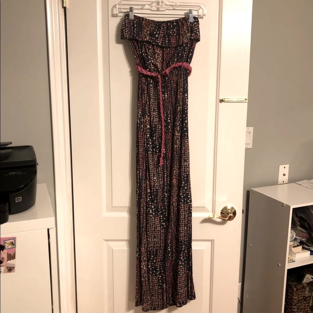 Trixxi Strapless Maxi Dress, Small, NWOT